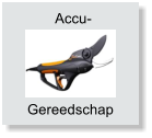 Accu- Gereedschap